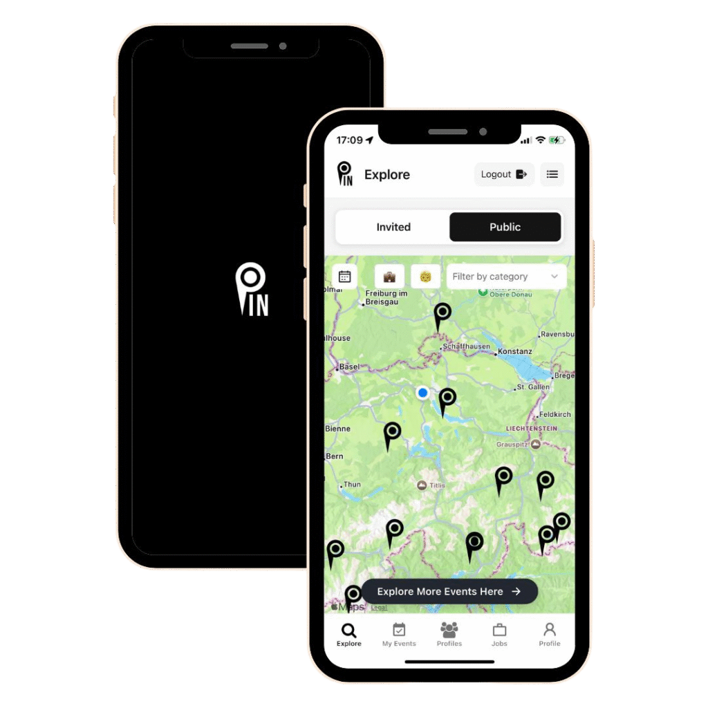 Pin App – Sports Events Platform Preview